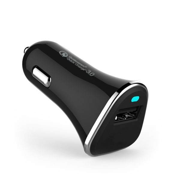 Logotrade promotional gifts photo of: Car charger (Qualcomm Quick Charge 3.0)