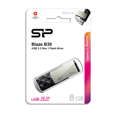 Logotrade promotional items photo of: Pendrive Silicon Power Blaze B30 3.1