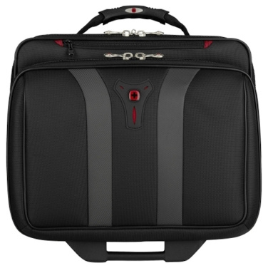 Logo trade promotional merchandise image of: Wheeled business case Wenger Granada 17''