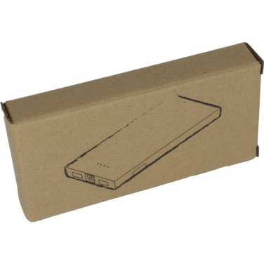 Logotrade promotional products photo of: Bamboo power bank KATOWICE