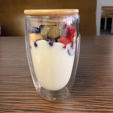 Logo trade promotional gift photo of: Double-walled glass ZAKOPANE 500 ml