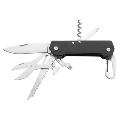 Logotrade promotional gift picture of: Pocket knife NEMRUT Schwarzwolf