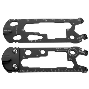 Logotrade promotional merchandise photo of: Bike tools INARI Schwarzwolf