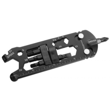Logotrade promotional gift image of: Bike tools INARI Schwarzwolf