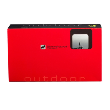 Logo trade promotional item photo of: Trevel wallet ATBARA Schwarzwolf
