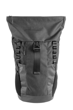 Logotrade business gifts photo of: Rolltop backpack ELBERT Schwarzwolf