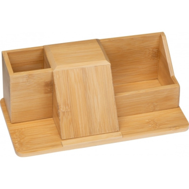 Logo trade promotional merchandise picture of: Desk organizer LUBLIN
