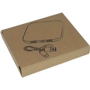 Logo trade promotional giveaway photo of: Wireless charger LINCOLN