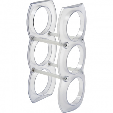 Logotrade promotional gifts photo of: Plastic wine rack MONTEGO BAY