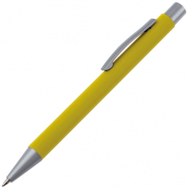 Logo trade business gift photo of: Metal ballpen soft touch ABU DHABI