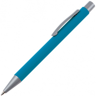 Logotrade promotional product image of: Metal ballpen soft touch ABU DHABI