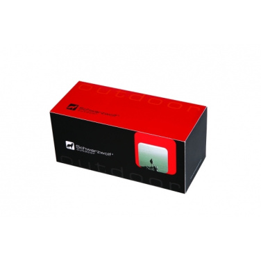 Logotrade promotional giveaway image of: Folding knife HUNTER Schwarzwolf