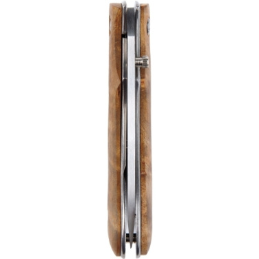 Logo trade promotional merchandise photo of: Pocket knife JUNGLE Schwarzwolf