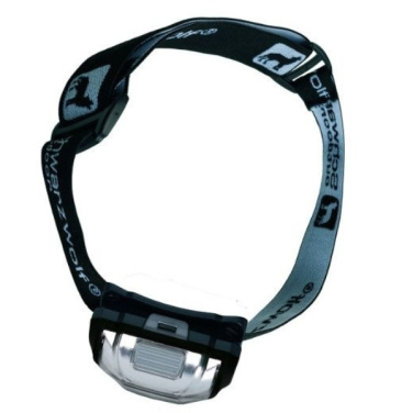 Logotrade promotional gift image of: Head lamp TRONADOR Schwarzwolf