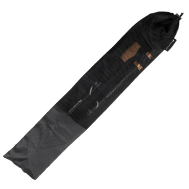 Logo trade corporate gift photo of: Trekking poles DENALI Schwarzwolf