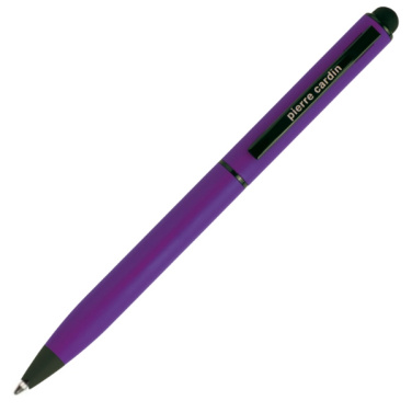 Logotrade promotional item picture of: Metal ballpoint pen, touch pen, soft touch CELEBRATION Pierre Cardin