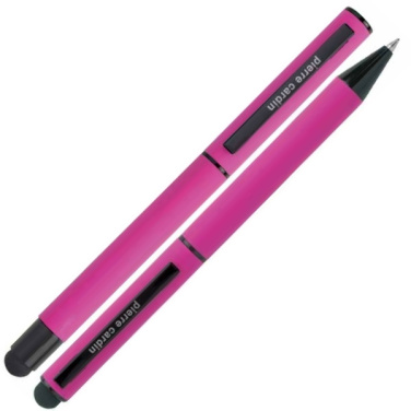 Logotrade promotional items photo of: Writing set touch pen, soft touch CELEBRATION Pierre Cardin