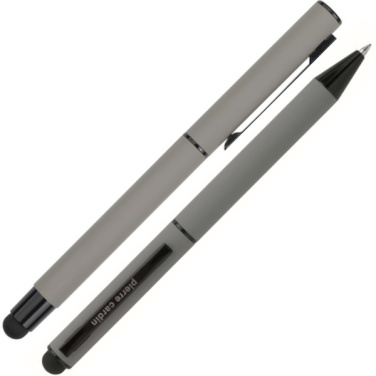 Logotrade promotional merchandise image of: Writing set touch pen, soft touch CELEBRATION Pierre Cardin
