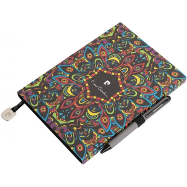 Logo trade promotional gift photo of: Notepad A5 & ballpoint pen REPORTER Pierre Cardin