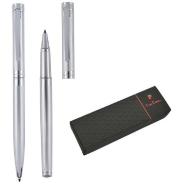 Logo trade corporate gifts picture of: Writing set ballpoint pen & roller RENEE Pierre Cardin