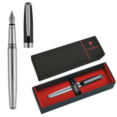 Logo trade business gifts image of: Fountain pen CHRISTOPHE Pierre Cardin