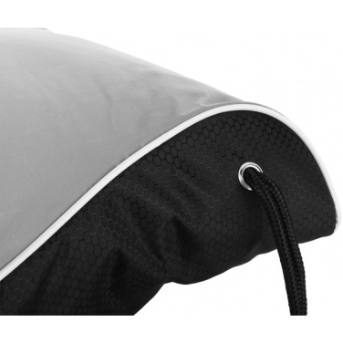 Logo trade advertising product photo of: Drawstring bag DENISON Schwarzwolf