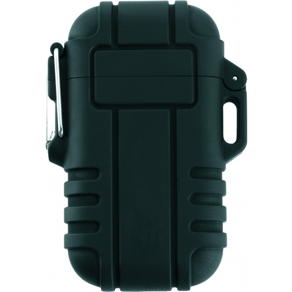 Logo trade corporate gifts picture of: Ecological lighter SANFORD Schwarzwolf