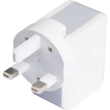 Logotrade promotional products photo of: Travel adapter ANTWERP
