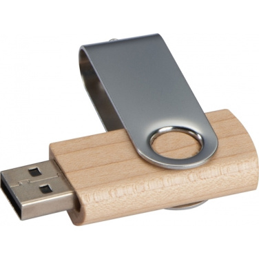 Logo trade promotional giveaways picture of: USB stick 4GB LESSINES