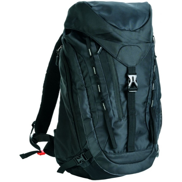 Logo trade promotional giveaways picture of: Backpack KANDER Schwarzwolf