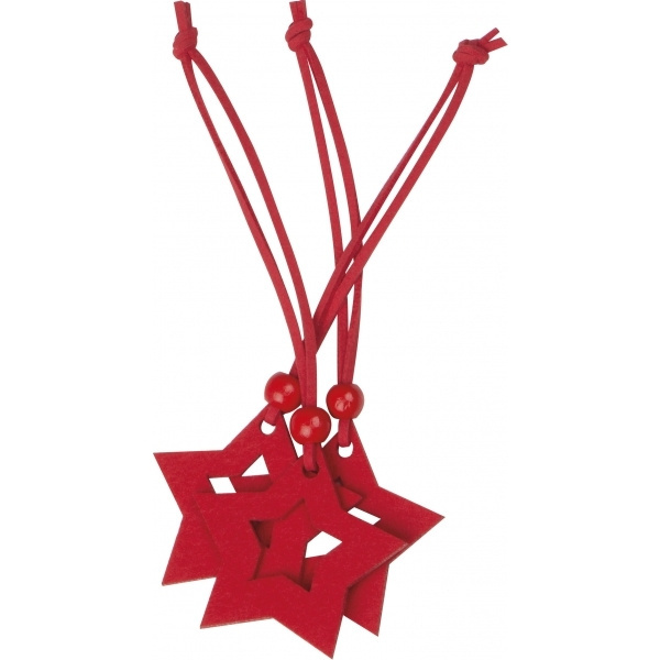 Logotrade business gifts photo of: Star pendant set ESSEN