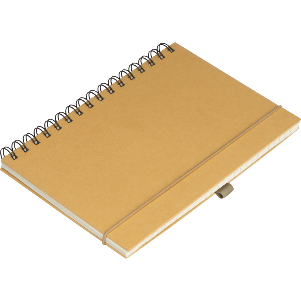 Logo trade advertising products image of: Cardboard notebook SILKEBORG