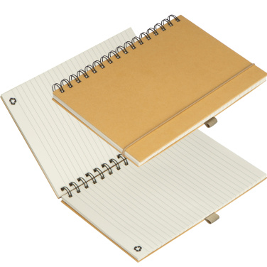 Logo trade advertising product photo of: Cardboard notebook SILKEBORG