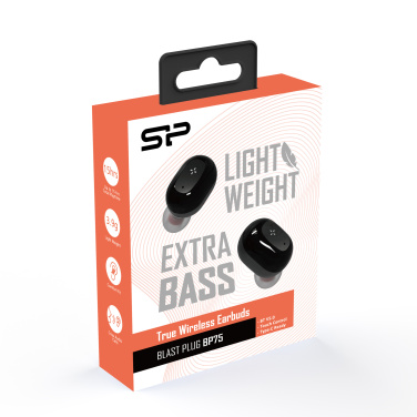 Logo trade promotional giveaways image of: WIRLESS HEADPHONES BP80 SILICON POWER