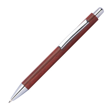 Logo trade promotional merchandise picture of: Wooden pen POSADAS
