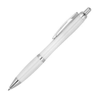 Logotrade advertising products photo of: Transparent ballpen ALKEN