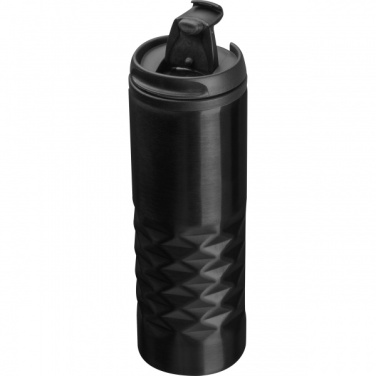 Logo trade promotional gifts image of: Thermal stainless steel mug SANTANDER 500 ml
