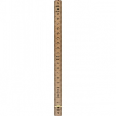 Logo trade promotional gifts picture of: Folding rule ST. GALLEN