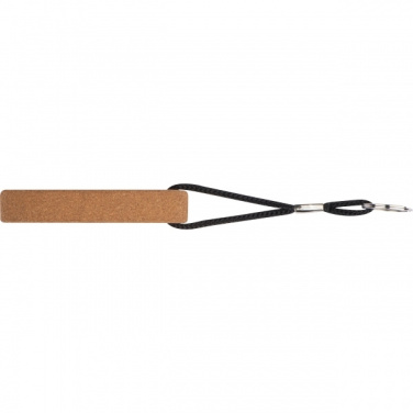 Logotrade promotional giveaway picture of: Cork keyring ROSKILDE