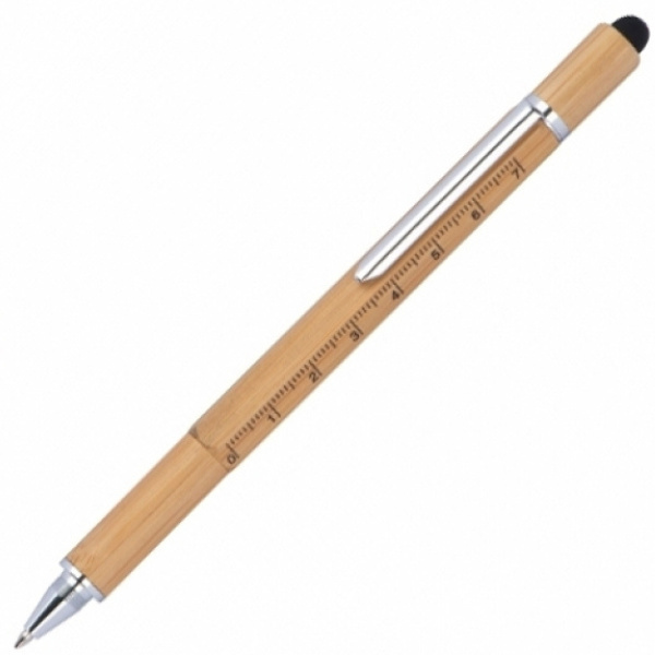 Logotrade promotional product image of: 6in1 multifunctional pen COIMBRA