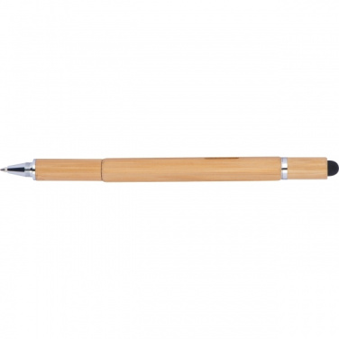 Logo trade promotional products image of: 6in1 multifunctional pen COIMBRA