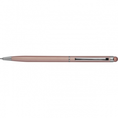 Logo trade advertising products image of: Ball pen with touch function CATANIA