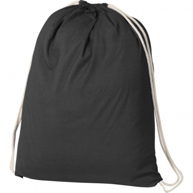 Logo trade corporate gifts picture of: Cotton gym bag BUDAPEST