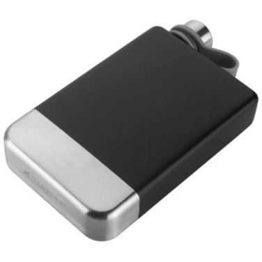 Logo trade corporate gift photo of: Hip flask set TAHAT Schwarzwolf
