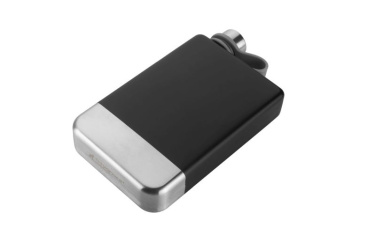 Logo trade promotional products picture of: Hip flask HALTI Schwarzwolf