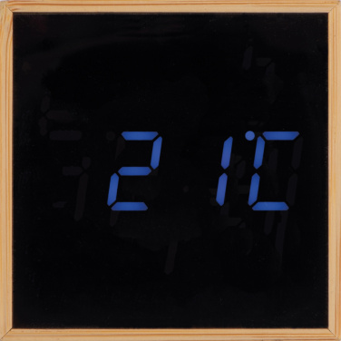 Logo trade corporate gift photo of: Desk clock CHARLESTON