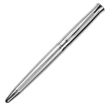 Logo trade advertising product photo of: Metal roller pen ROI