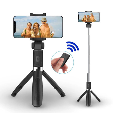 Logo trade promotional merchandise picture of: Selfie stick with tripod, K06