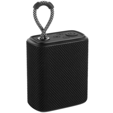 Logotrade business gift image of: Waterproof bluetooth speaker HARDEOL Schwarzwolf