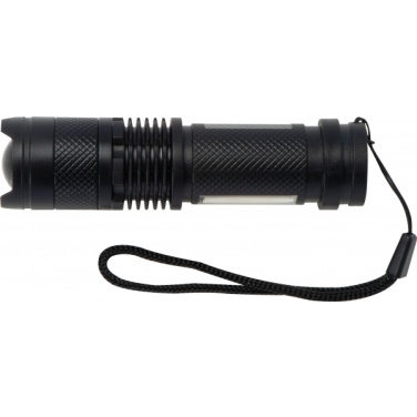 Logo trade corporate gifts picture of: Rechargeable flashlight AARHUS